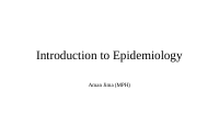 Introduction to Epidemiology (1).pptx